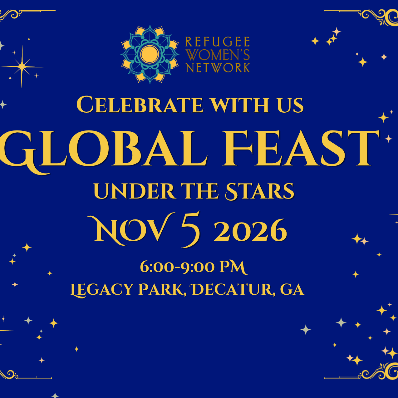 Global Feast under the Stars 2026 - logo